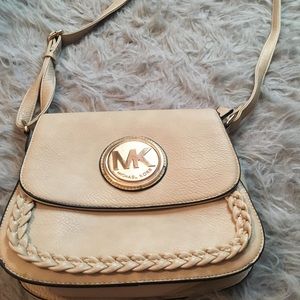 MK nude strap purse